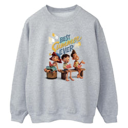 Disney - Sweat BEST SUMMER EVER - Femme (Gris chiné)