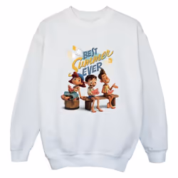 Disney - Sweat BEST SUMMER EVER - Garçon (Blanc)