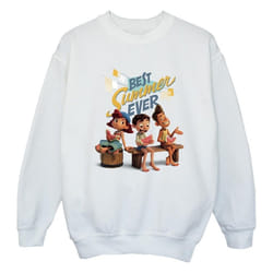 Disney - Sweat BEST SUMMER EVER - Fille (Blanc)