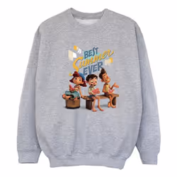 Disney - Sweat BEST SUMMER EVER - Fille (Gris chiné)