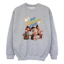 Disney - Sweat BEST SUMMER EVER - Fille (Gris chiné)