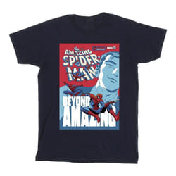 Marvel - T-shirt BEYOND AMAZING - Homme (Bleu marine)