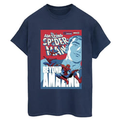 Marvel - T-shirt BEYOND AMAZING - Femme (Bleu marine)