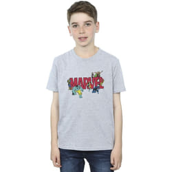 Marvel - T-shirt - Garçon (Gris chiné)