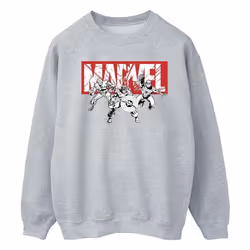 Marvel - Sweat - Homme (Gris chiné)