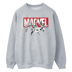 Marvel - Sweat - Homme (Gris chiné)
