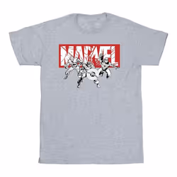 Marvel - T-shirt - Homme (Gris chiné)