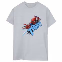 Marvel - T-shirt THUMP - Femme (Gris chiné)