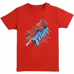 Marvel - T-shirt THUMP - Garçon (Rouge)