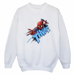 Marvel - Sweat THUMP - Garçon (Blanc)