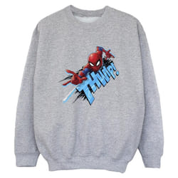Marvel - Sweat THUMP - Garçon (Gris chiné)