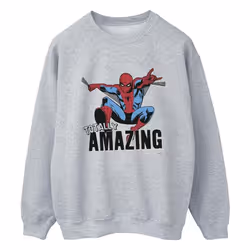 Marvel - Sweat AMAZING - Homme (Gris chiné)