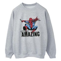 Marvel - Sweat AMAZING - Homme (Gris chiné)