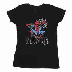 Marvel - T-shirt AMAZING - Femme (Noir)