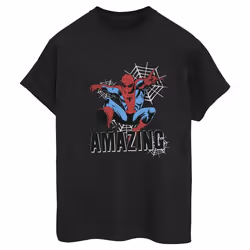 Marvel - T-shirt AMAZING - Femme (Noir)