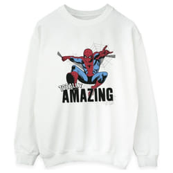 Marvel - Sweat AMAZING - Femme (Blanc)