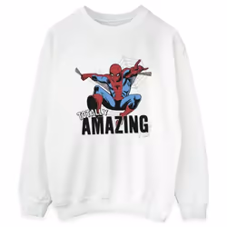 Marvel - Sweat AMAZING - Femme (Blanc)