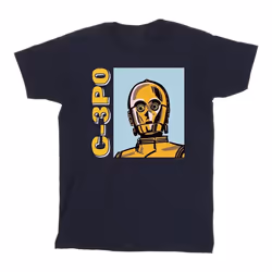 Star Wars - T-shirt - Garçon (Bleu marine)