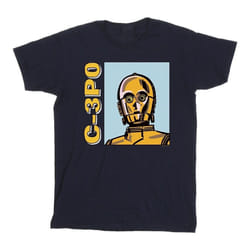 Star Wars - T-shirt - Garçon (Bleu marine)