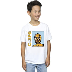Star Wars - T-shirt - Garçon (Blanc)