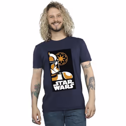 Star Wars - T-shirt - Homme (Bleu marine)