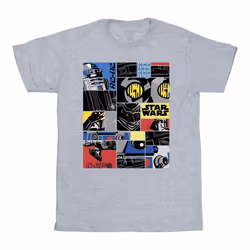 Star Wars - T-shirt DROID - Homme (Gris chiné)