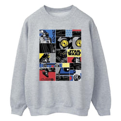 Star Wars - Sweat DROID - Homme (Gris chiné)