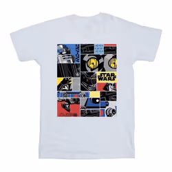 Star Wars - T-shirt DROID - Garçon (Blanc)
