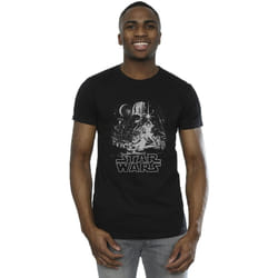 Star Wars - T-shirt NEW HOPE - Homme (Noir)
