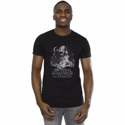 Star Wars - T-shirt NEW HOPE - Homme (Noir)