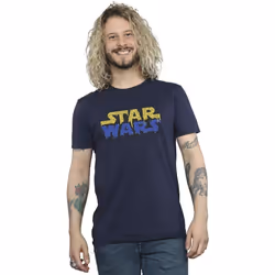 Star Wars - T-shirt - Homme (Bleu marine)