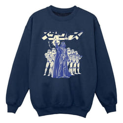 Star Wars - Sweat - Garçon (Bleu marine)