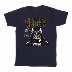 Star Wars - T-shirt COMP - Garçon (Bleu marine)