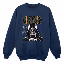 Star Wars - Sweat COMP - Garçon (Bleu marine)