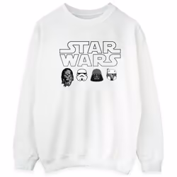 Star Wars - Sweat - Homme (Blanc)