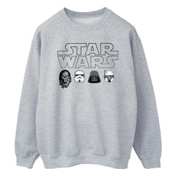 Star Wars - Sweat - Homme (Gris chiné)
