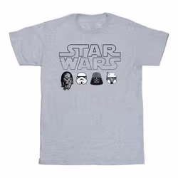 Star Wars - T-shirt - Garçon (Gris chiné)