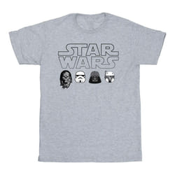 Star Wars - T-shirt - Garçon (Gris chiné)