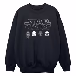 Star Wars - Sweat - Garçon (Noir)