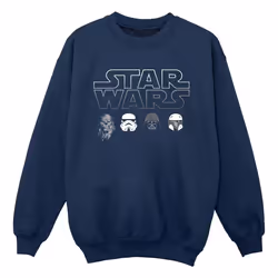 Star Wars - Sweat - Garçon (Bleu marine)