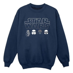 Star Wars - Sweat - Garçon (Bleu marine)