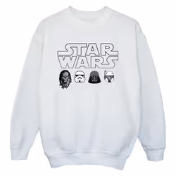 Star Wars - Sweat - Garçon (Blanc)