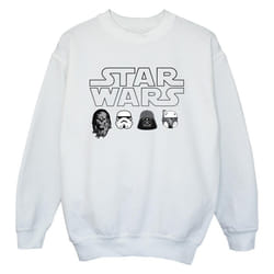Star Wars - Sweat - Garçon (Blanc)