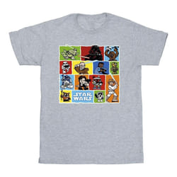 Star Wars - T-shirt - Homme (Gris chiné)