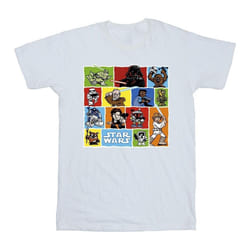 Star Wars - T-shirt - Garçon (Blanc)
