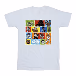 Star Wars - T-shirt - Garçon (Blanc)