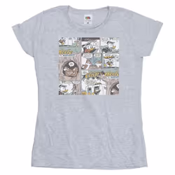 Disney - T-shirt CHIP 'N DALE - Femme (Gris chiné)