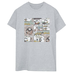 Disney - T-shirt CHIP 'N DALE - Femme (Gris chiné)