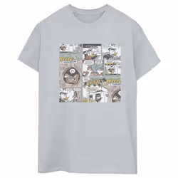Disney - T-shirt CHIP 'N DALE - Femme (Gris chiné)