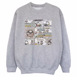 Disney - Sweat CHIP 'N DALE - Garçon (Gris chiné)